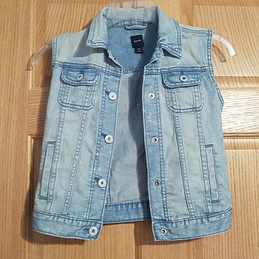 Gap jean vest